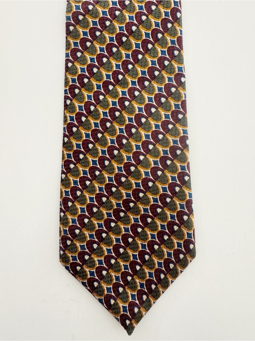 Vintage Frank Stella Ltd. Richel Silk Tie